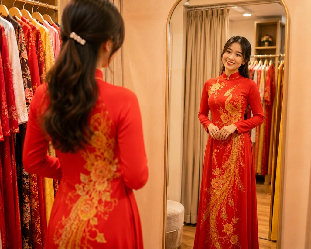 Thử đồ trước hôm diễn để lên sân khấu không còn lo lắng ✨