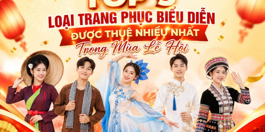 Top 5 trang phục được thuê nhiều nhất trong mùa lễ hội