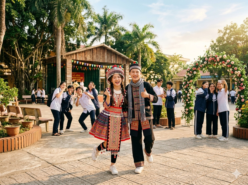 Trang phục dân tộc là lựa chọn hoàn hảo cho sân khấu, mang đến vẻ đẹp rực rỡ và chiều sâu văn hóa truyền thống, giúp mỗi tiết mục biểu diễn thêm thăng hoa và để lại ấn tượng khó quên trong lòng khán giả.